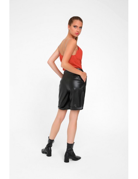 LEATHER SHORTS - 1734 2